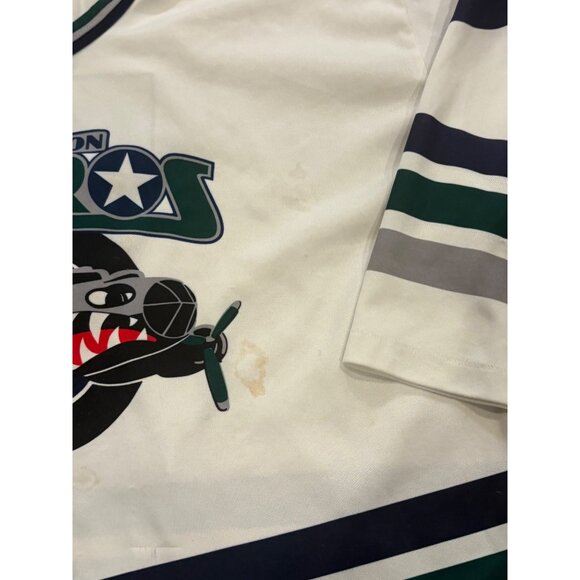 Vintage CCM Houston Aeros AHL IHL Hockey Jersey White Men's Size XL - Picture 6 of 8